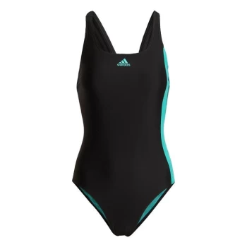 adidas Colorblock Swimsuit Womens - Black / Mint Rush