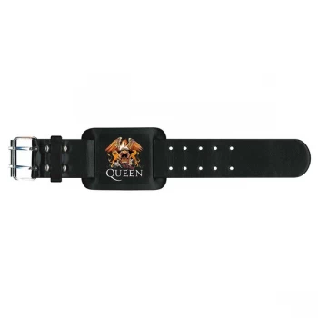 Queen - Crest Leather Wrist Strap