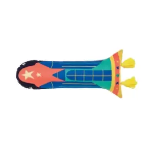 Joules Up In Space Cushion 25cm x 50cm, Blue