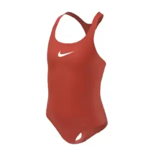 Nike Swoosh Swimsuit Junior Girls - Red