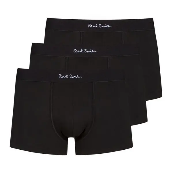 Paul Smith 3 Pack Boxer Shorts - Black L