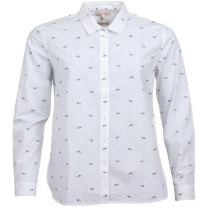 Barbour Womens Shoreward Shirt White 14