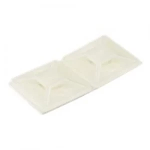 StarTech.com 100 Pack of Self-Adhesive Cable Tie Mounts - Medium