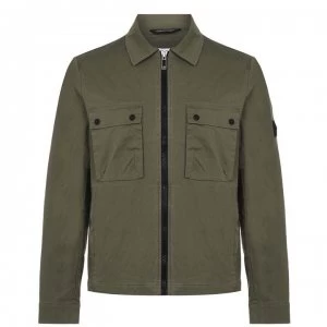 Calvin Klein Garment Overshirt - Olive MRZ