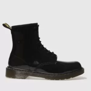 Dr Martens Black 1460 Girls Youth Boots