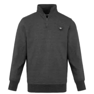 SoulCal Signature Fleece Zip Top Mens - Grey