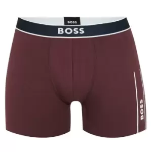 Boss Logo Boxer Trunks - Red