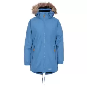 Trespass Womens/Ladies Celebrity Insulated Longer Length Parka Jacket (XXS) (Denim Blue)