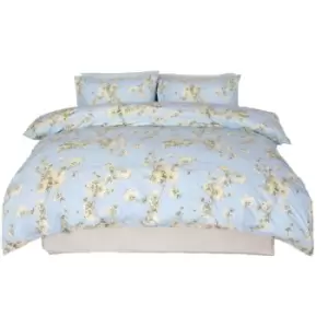 Belledorm Orchard Duvet Cover Set (Superking) (Duck Egg Blue) - Duck Egg Blue