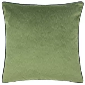 Torto Opulent Velvet Cushion Moss/Emerald, Moss/Emerald / 50 x 50cm / Polyester Filled