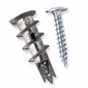 Zexum Zinc Coated Drywall / Plasterboard Driva Screws 10pk - 32mm Blue