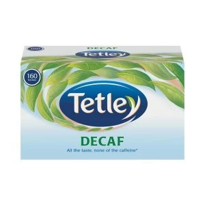 Tetley Decaffeinated High Quality Tea Bags Pack of 160