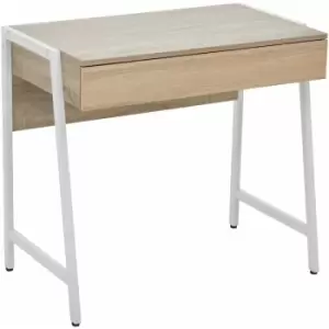 Premier Housewares Bradbury Grey Oak Veneer Desk