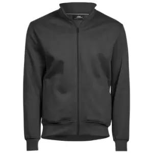 Tee Jays Mens Full Zip Jacket (M) (Dark Grey)