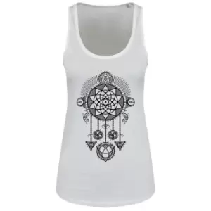 Unorthodox Collective Womens/Ladies Mystical Dreamcatcher Vest Top (L) (White)