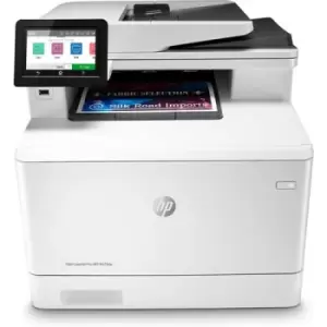 HP Color LaserJet Pro MFP M479dw Print copy scan email Two-sided printing; Scan to email/PDF; 50-sheet ADF