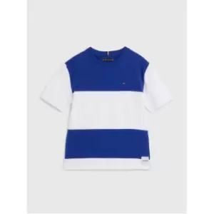 Tommy Hilfiger Colorblock Tee S/S - Blue