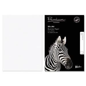 Original Blake Premium Business A4 120gsm Laid Paper High White Pack of 50