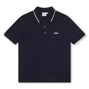 Boss Boss Small Logo Polo Junior Boys - Blue