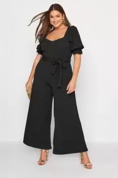 Puff Sleeve Jumpsuit