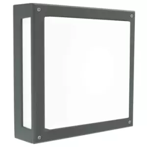 Nordland Integrated LED Outdoor Wall, Ceiling Light, Graphite, IP65