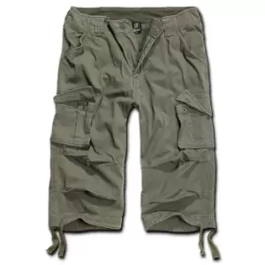 Brandit Urban Legend 3/4 Shorts, green, Size L, green, Size L