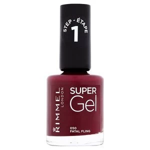 Rimmel Super Gel Nail Polish Fatal Fling Purple