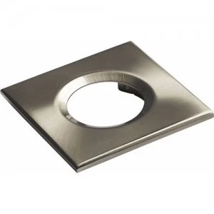 KnightsBridge Traditional IP65 Square Fire Rated Bezels for FireKnight - Brushed Chrome