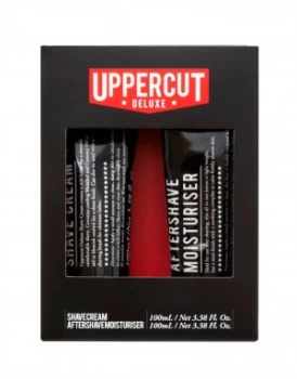 Upper Cuts Deluxe Shave Cream Aftershave Duo