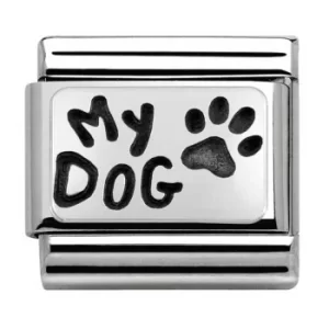 Nomination CLASSIC Silvershine My Family My Dog Charm 330102/35