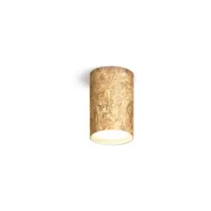 Kolarz TUBE - Surface Mounted Spotlight - Vintage Gold Finish, 1x GX53