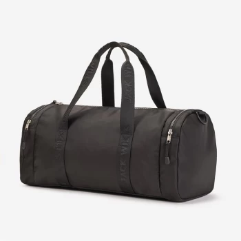 Jack Wills Nylon Holdall Bag - Black