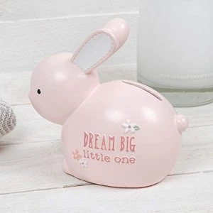 Petit Cheri Bunny Rabbit Money Box - Pink