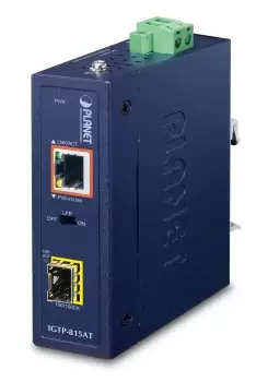 PLANET IGTP-815AT network media converter 1000 Mbps Blue