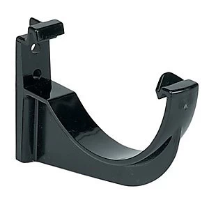 FloPlast RKM1B Miniflo Gutter Fascia Brackets - Black Pack of 2