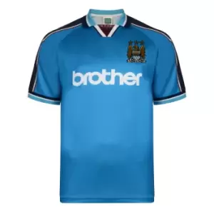 Manchester City 1998 Polyester Retro Shirt