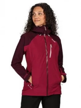 Regatta Birchdale Waterproof Jacket - Purple, Size 20, Women