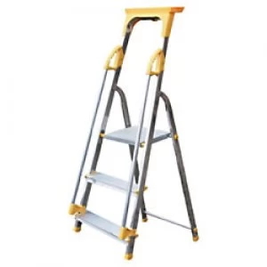 Platform Steps Aluminium 150kg 3 Steps 1210 x 420 x 110 mm