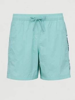 Barbour International Large Logo Swim Shorts - Peppermint