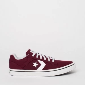 Converse Wine Red 'El Distrito 2.0' Canvas Low Top Trainers - 10