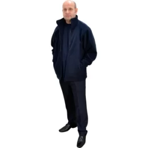 F400 XXL Navy Microfleece Jacket