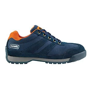 Scruffs Halo 2 Safety Trainer - Navy Size 9