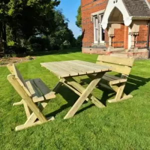 Churnet Valley Garden Furniture Churnet Valley Ashcombe Table Set Sits