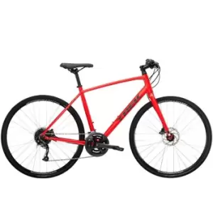 Trek FX 2 Disc Hybrid Bike - Red