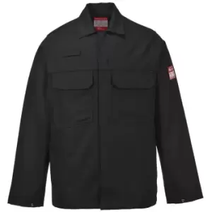 BIZ2BKRL - sz L Bizweld Jacket - Black - Black - Portwest