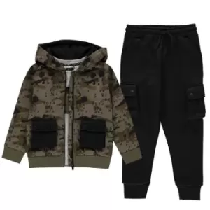 Firetrap 3 Piece Jogging Set Infant Boys - Black