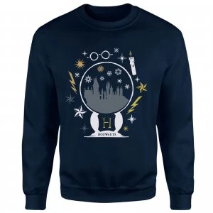 Harry Potter Hogwarts Sweatshirt - Navy - L