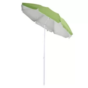 Outsunny Beach Umbrella 84D-069GN Steel, Polyester Green