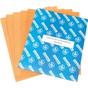 Assorted Sheets Glass Paper (Pk-5)