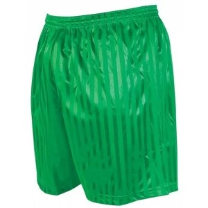 Precision Striped Continental Football Shorts 38-40" Green